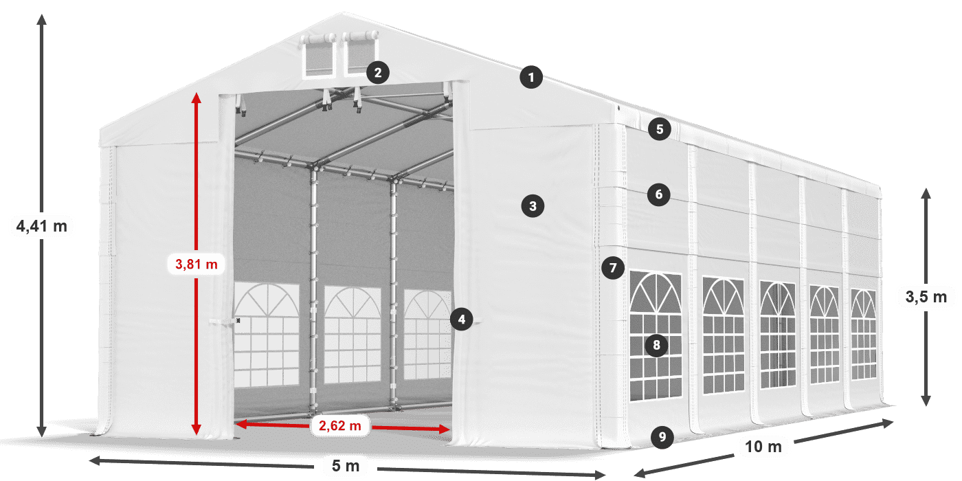 ISD 560 PVC legende 3,5m