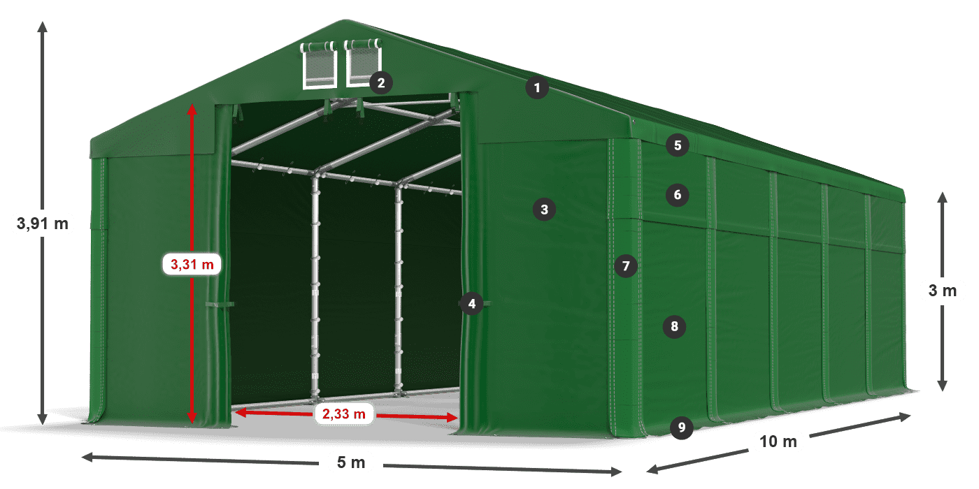 MSD 560 PVC legende 3m