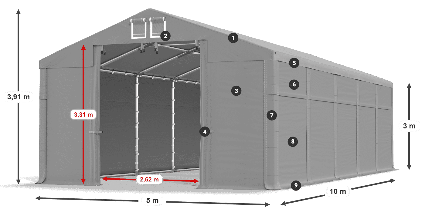 MSD 560 PVC legende 3m