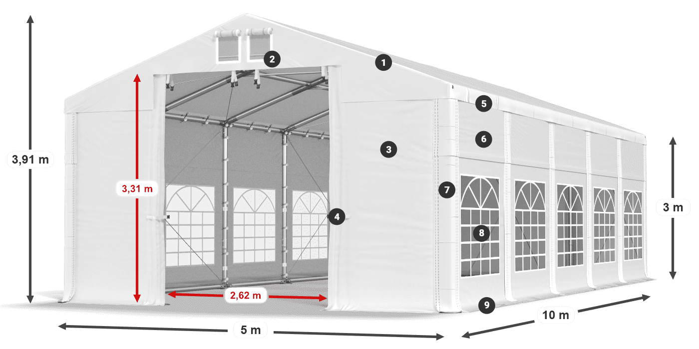 ISD 560 PVC legende 3m
