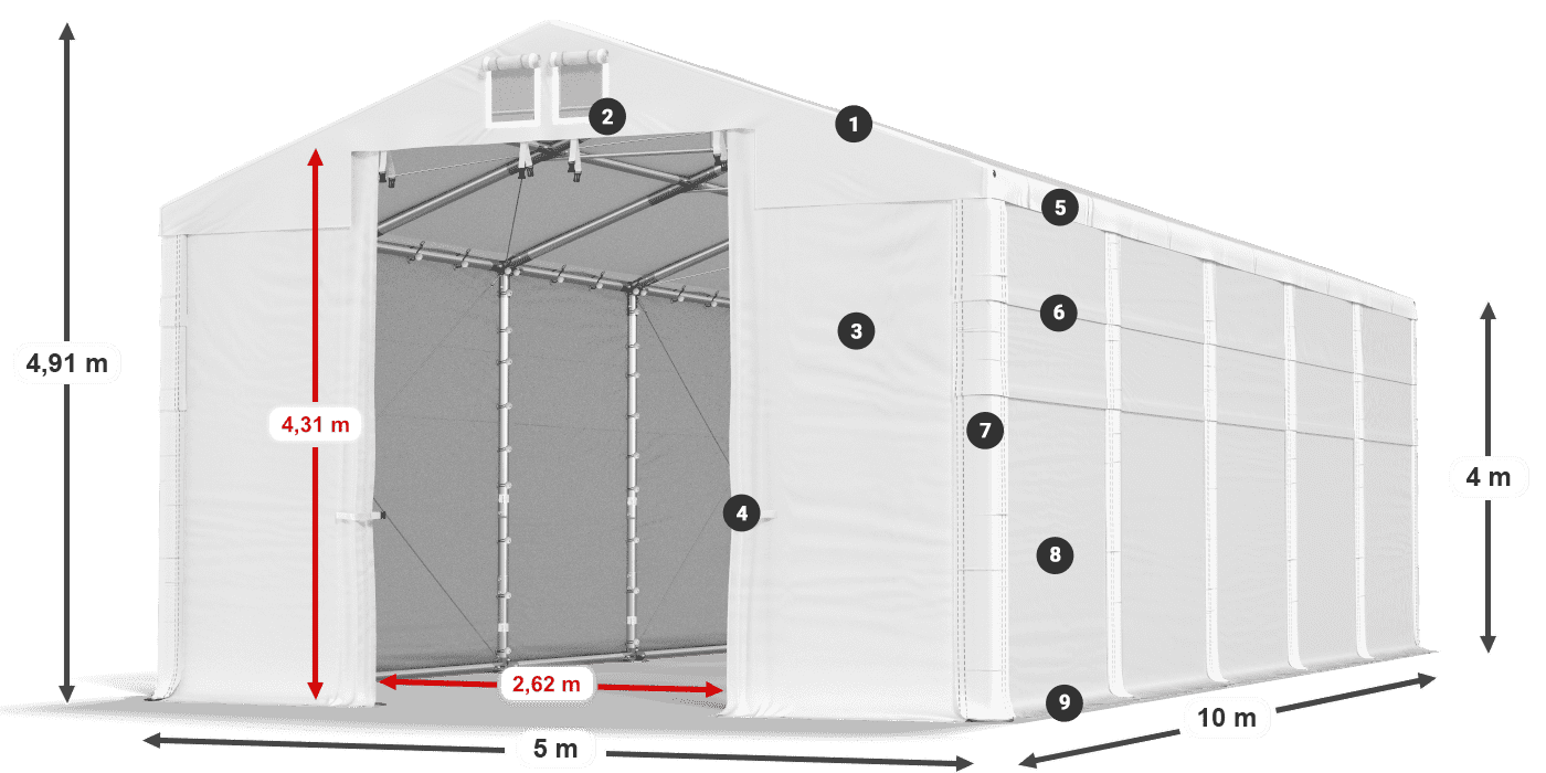 MSD 560 PVC legende 4m