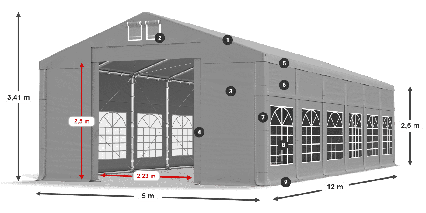 IMS 580 PVC legende 2,5m