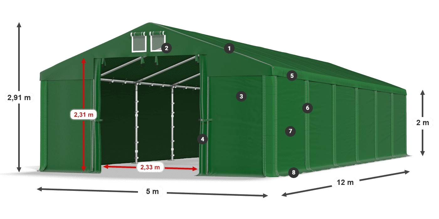 MSD 560 PVC legende 2m