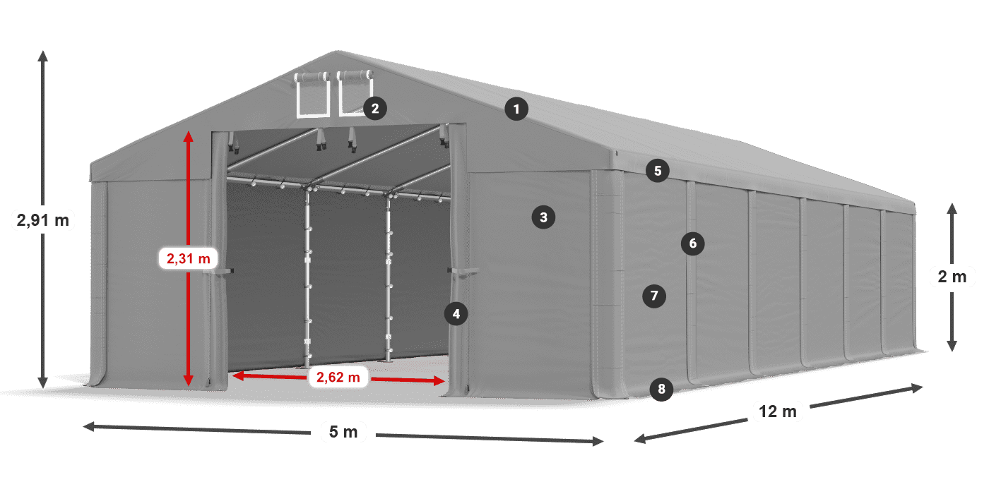 MSD 560 PVC legende 2m