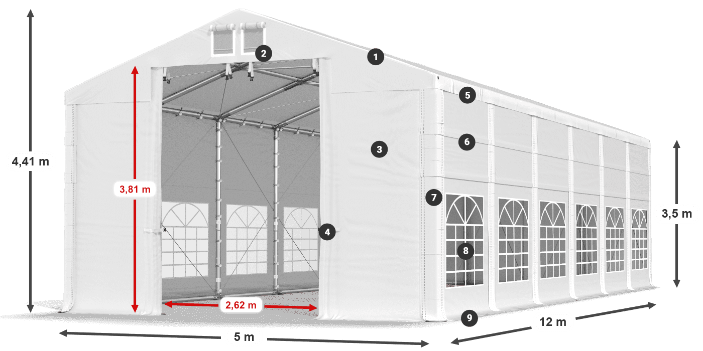 ISD 560 PVC legende 3,5m