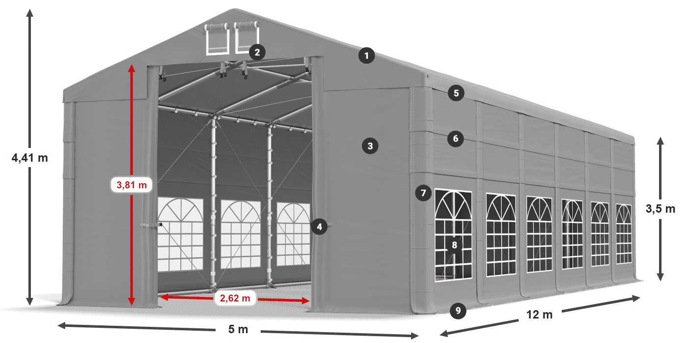 ISD 560 PVC legende 3,5m