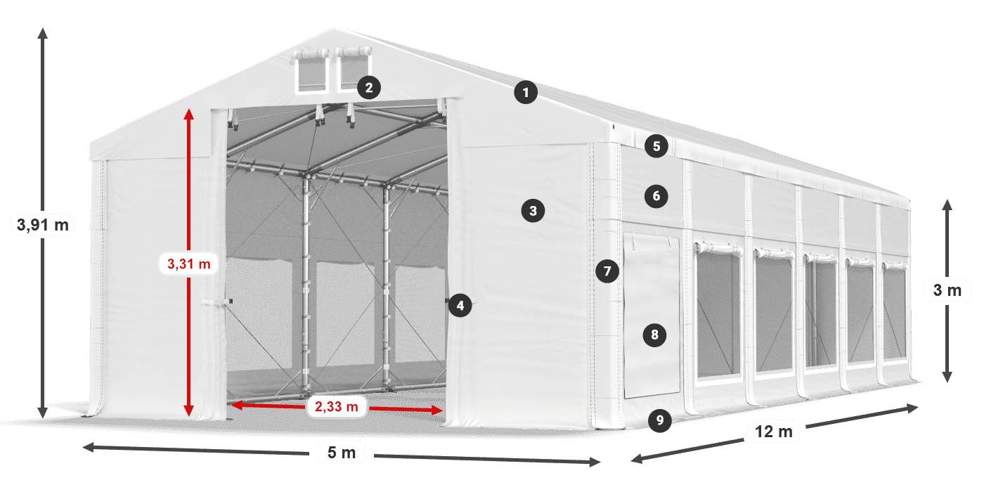 ISDM 560 PVC legende 3m