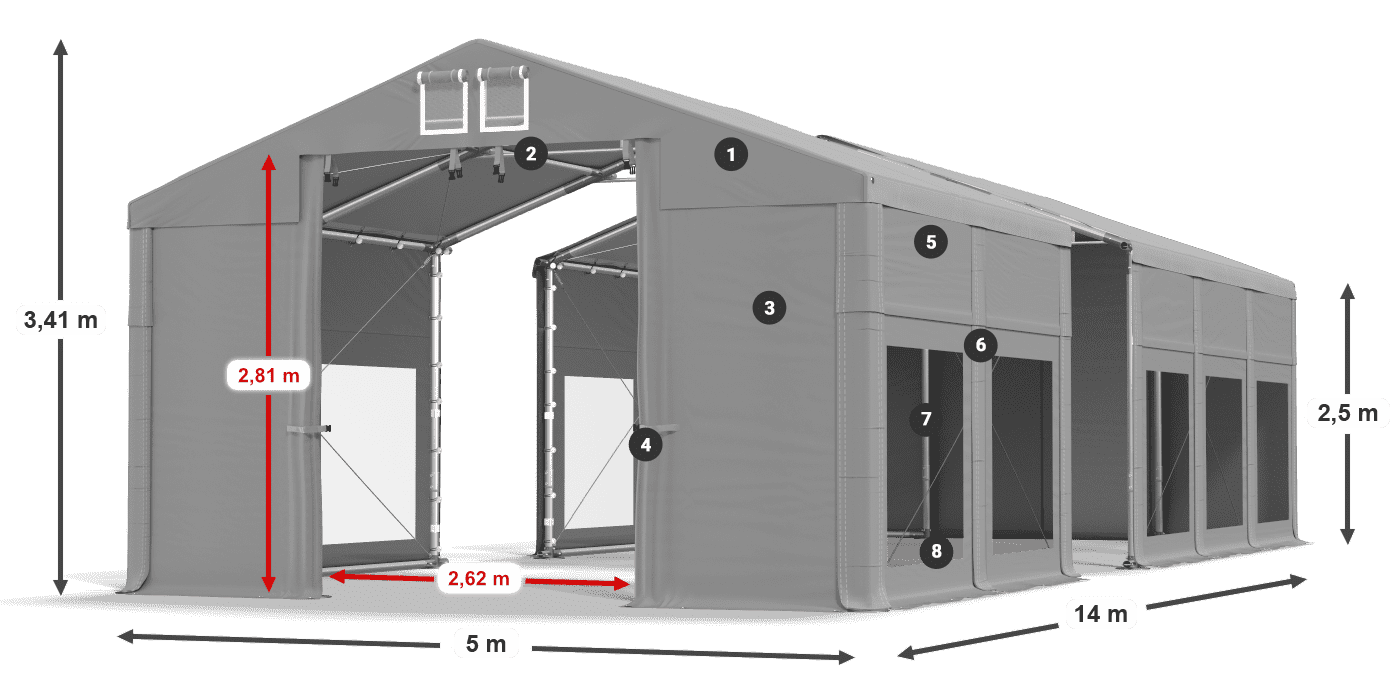 ISDT 560 PVC legende 2,5m