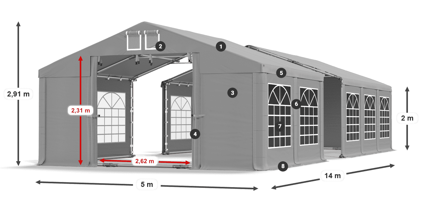 IMS 580 PVC legende 2m