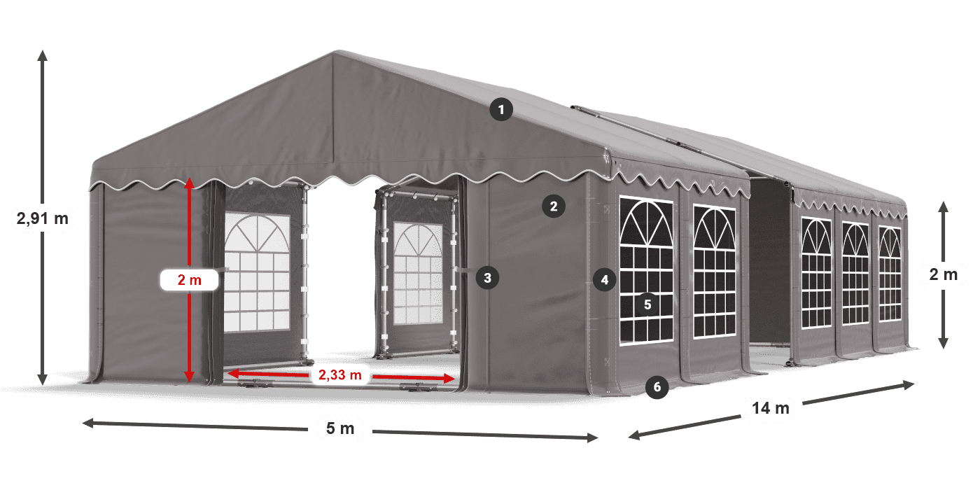IPE 240 PE legende 2m