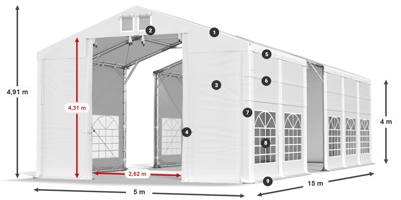 IMS 580 PVC legende 4m