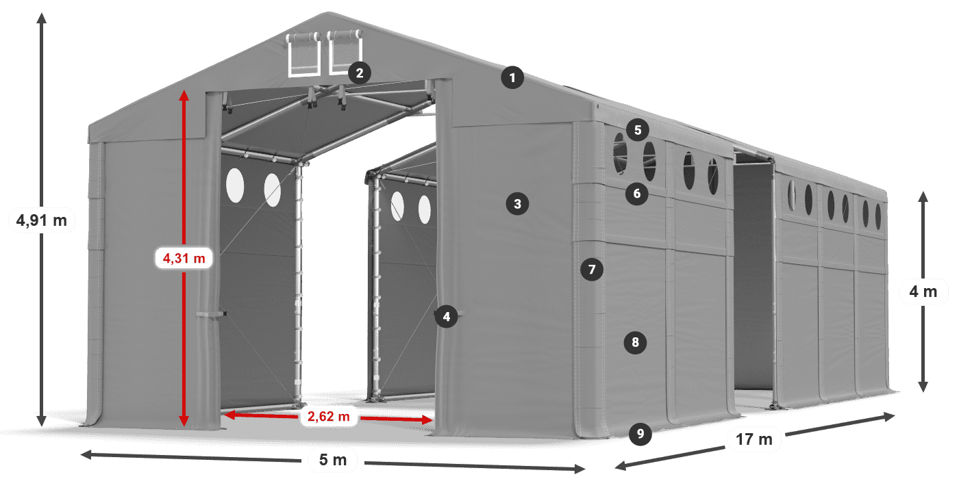 MFRO 620 PVC legende 4m