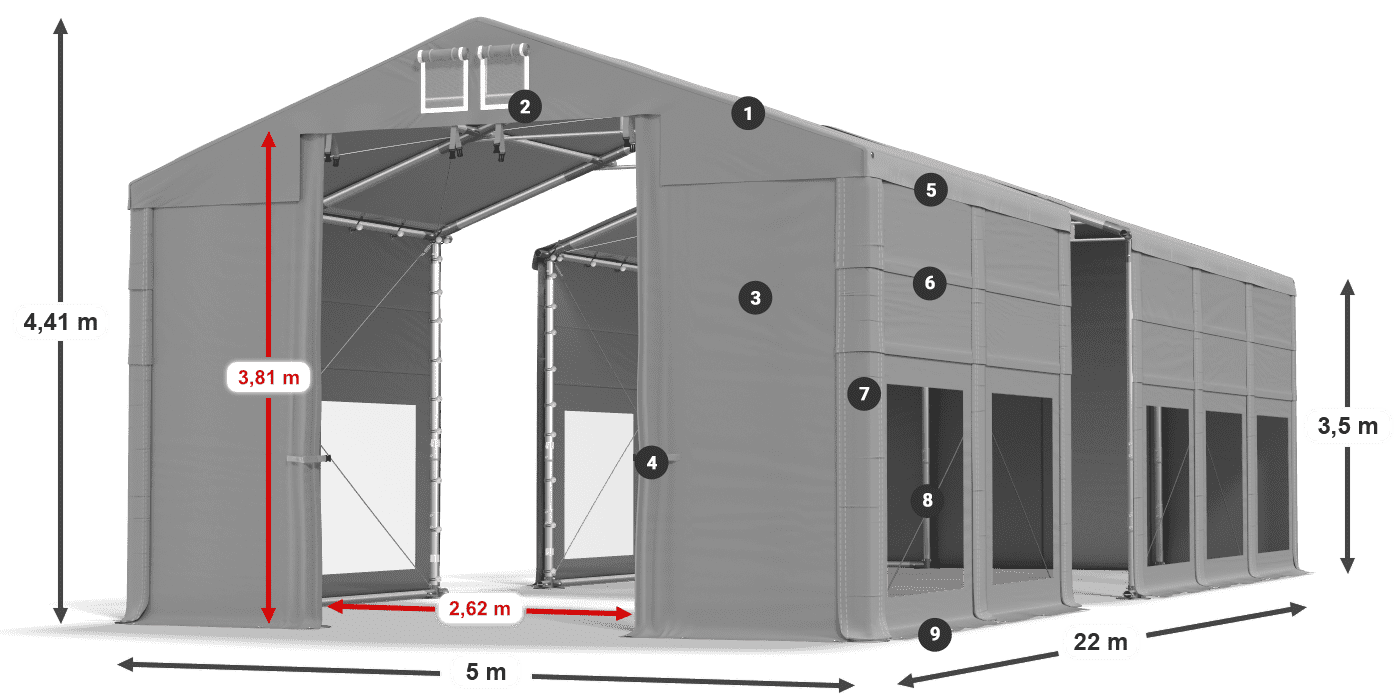 ISDT 560 PVC legende 3,5m