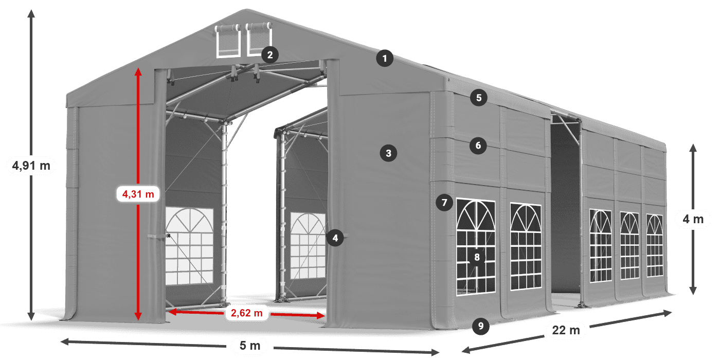 ISD 560 PVC legende 4m