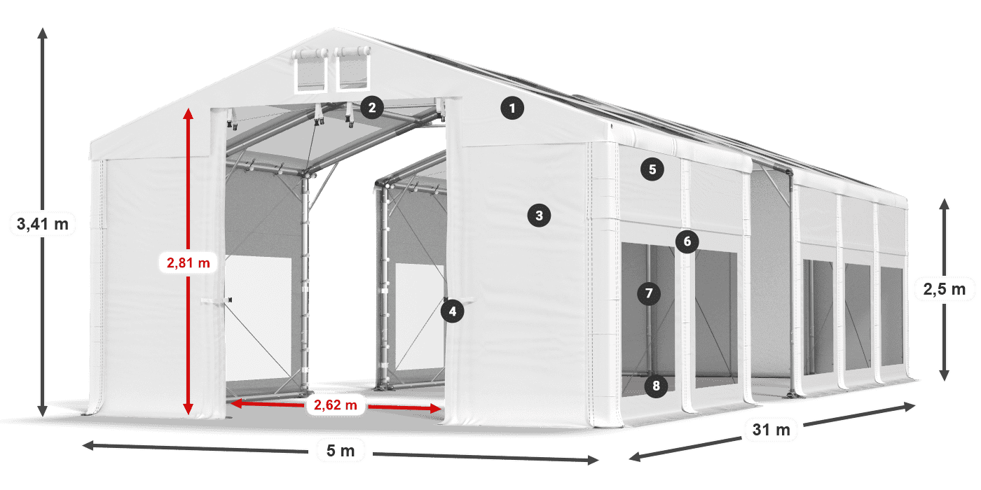 IMST 580 PVC legende 2,5m