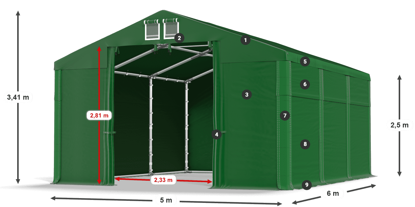 MSD 560 PVC legende 2,5m