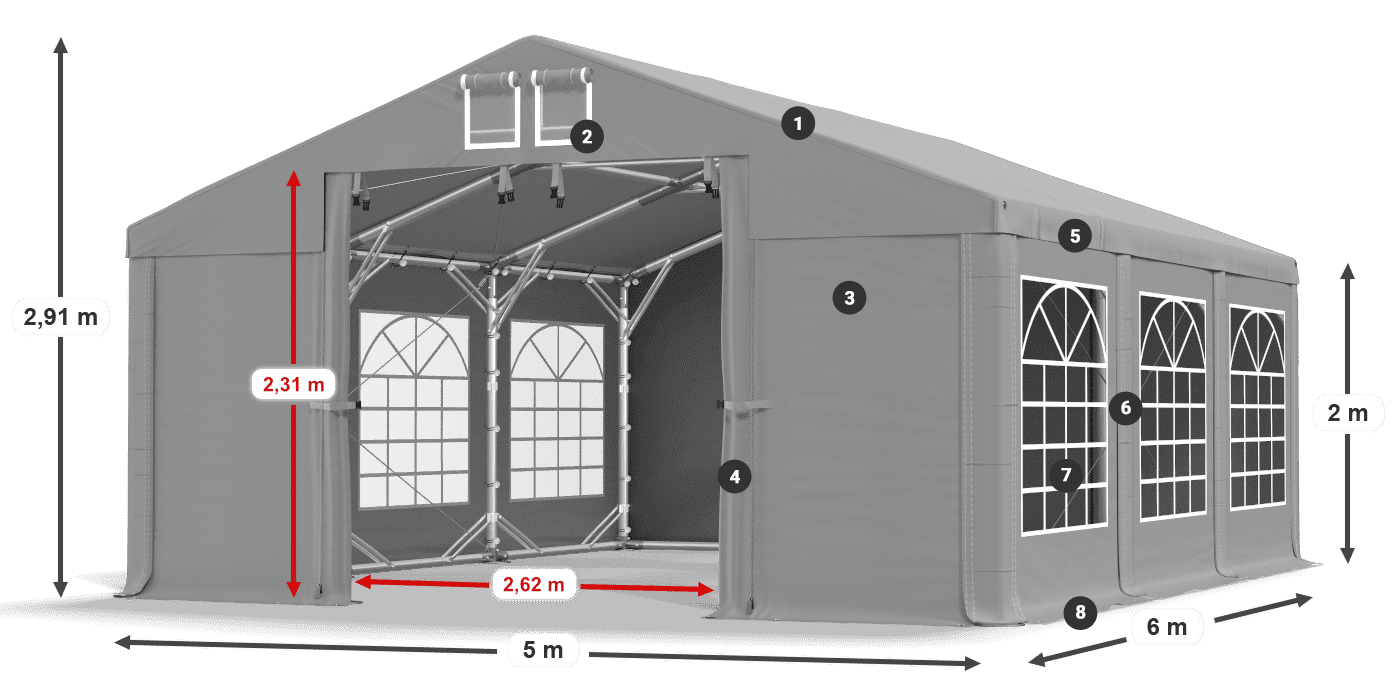 ISD 560 PVC legende 2m