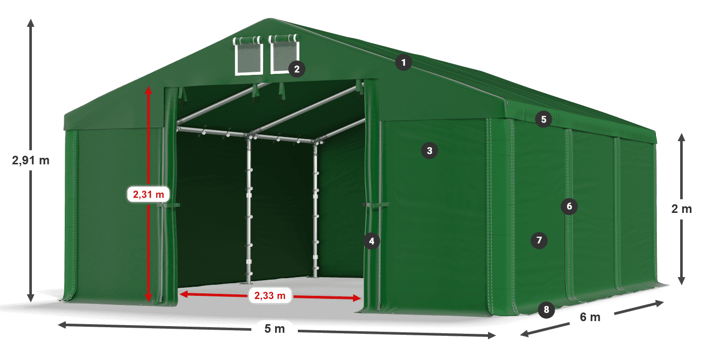 MSD 560 PVC legende 2m
