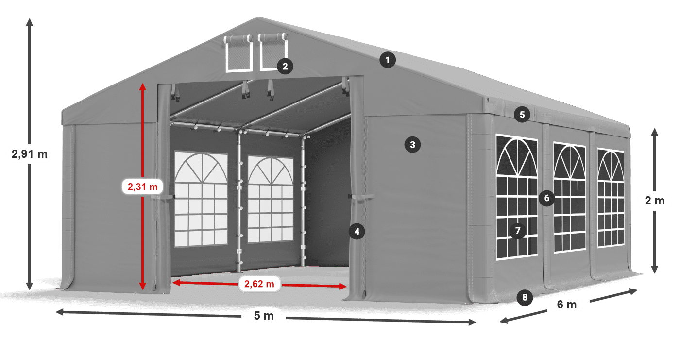 ISD 560 PVC legende 2m