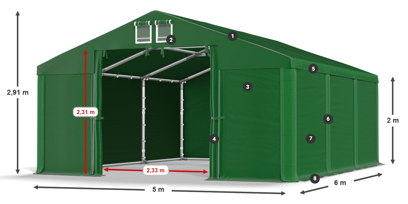 MSD 560 PVC legende 2m