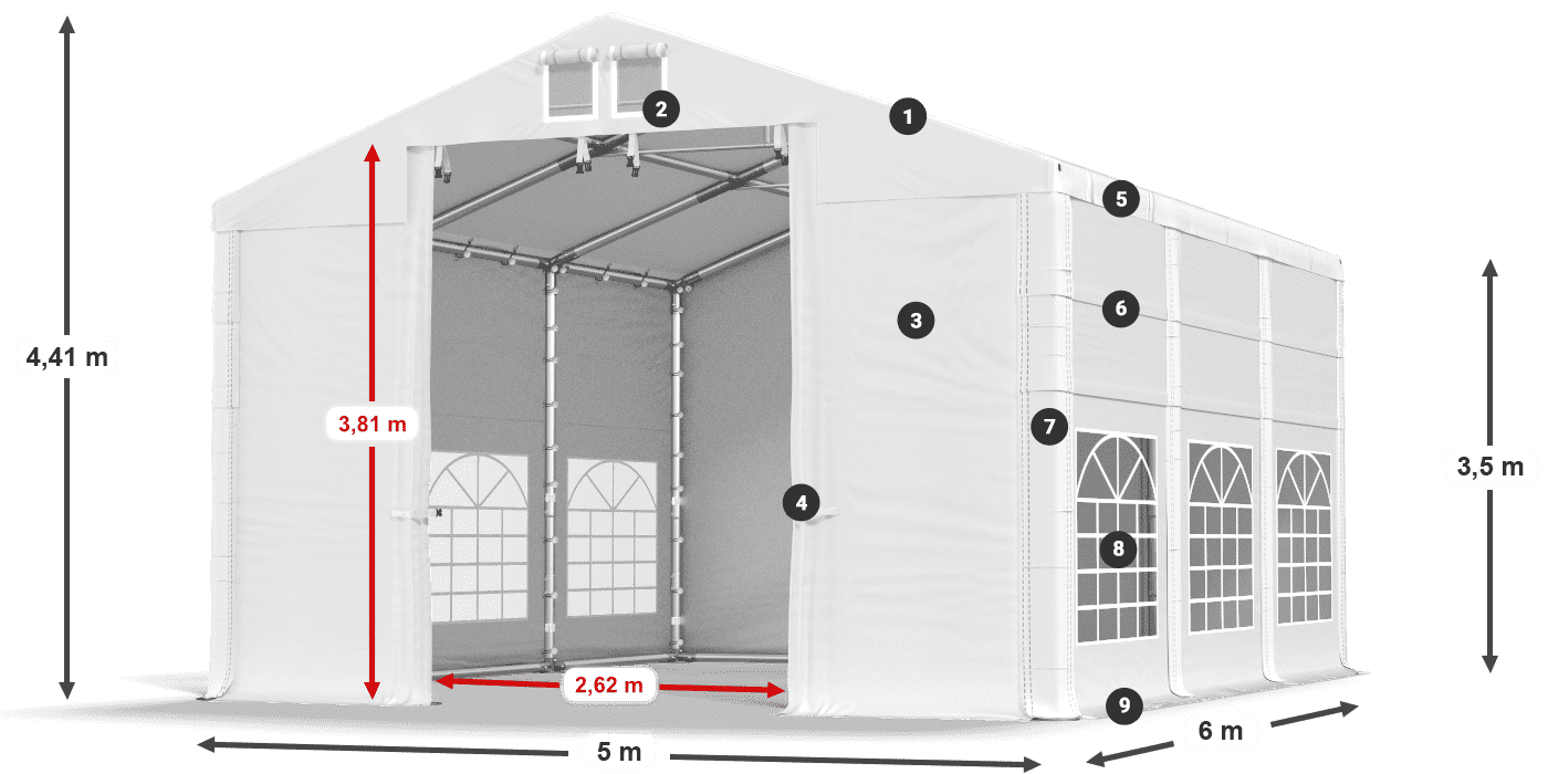 ISD 560 PVC legende 3,5m