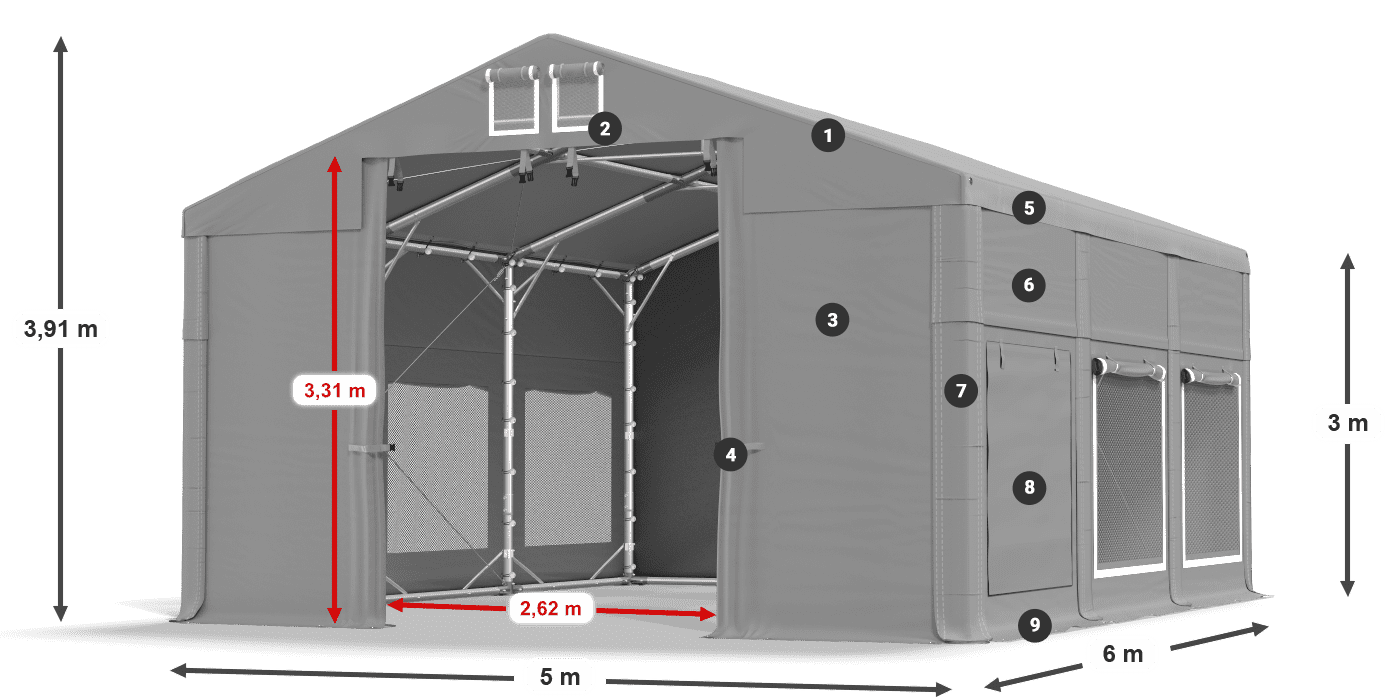 ISDM 560 PVC legende 3m