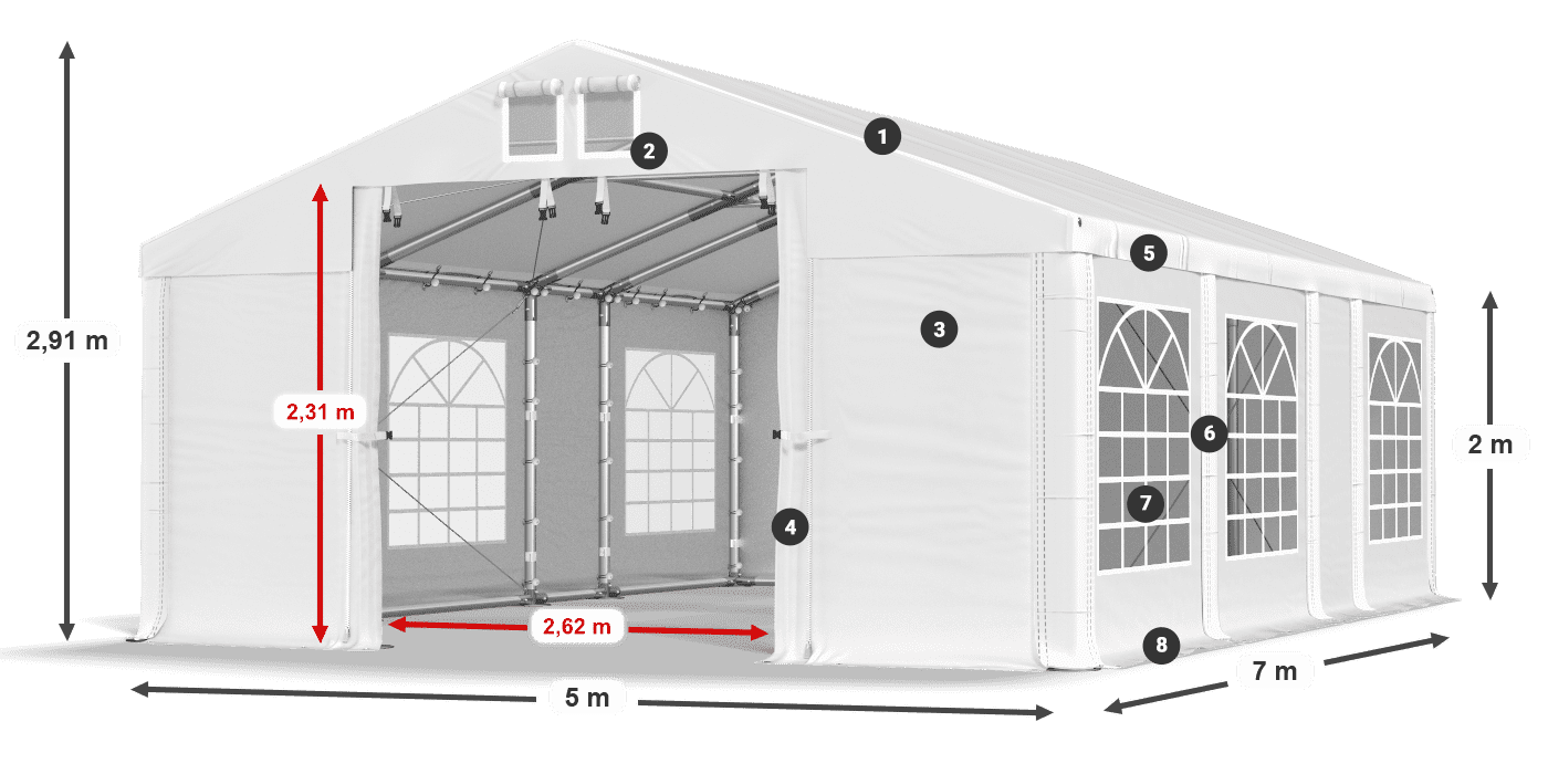 IMS 580 PVC legende 2m