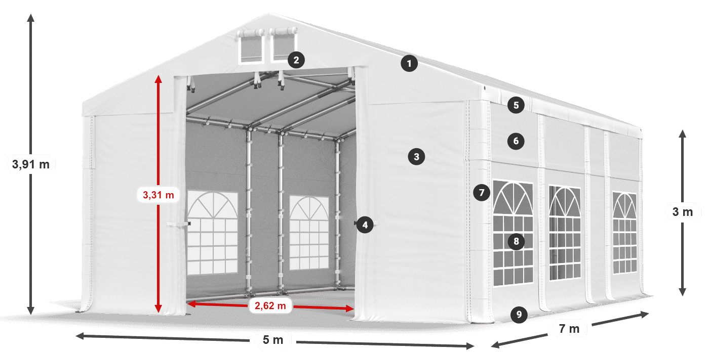 IMS 580 PVC legende 3m