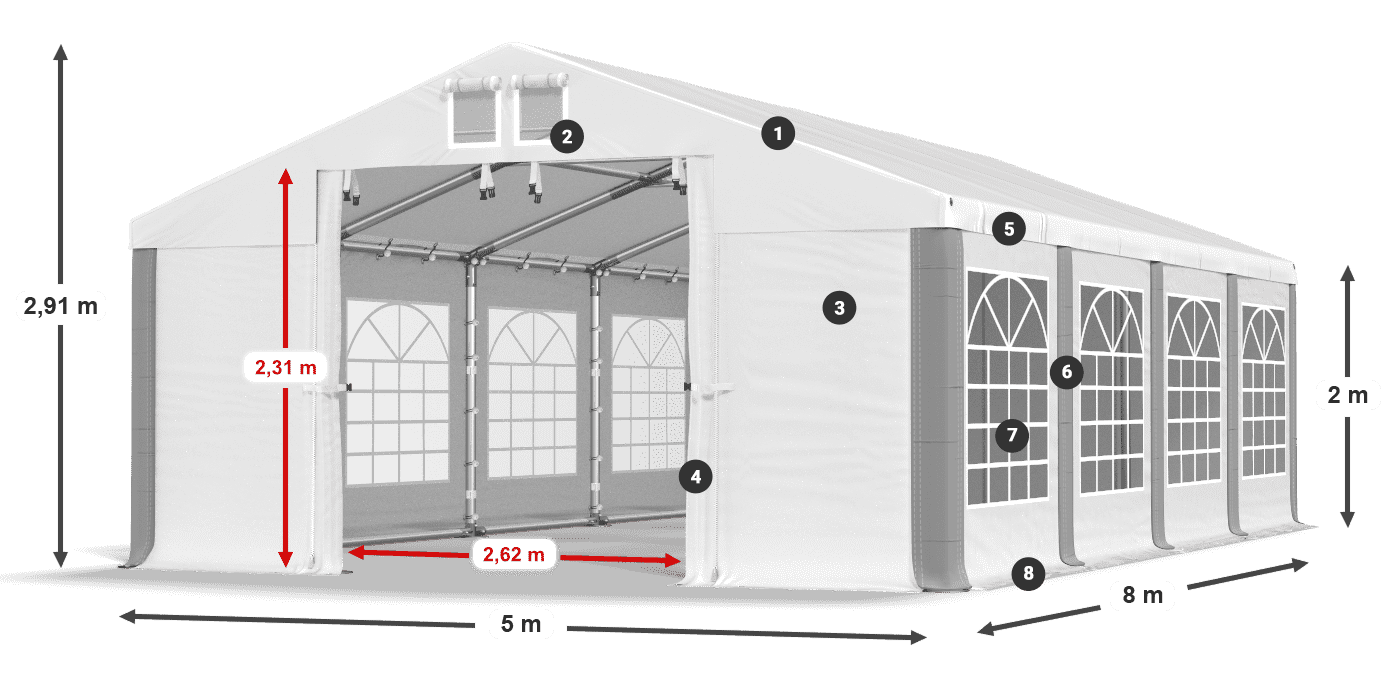 IFR 620 PVC legende 2m