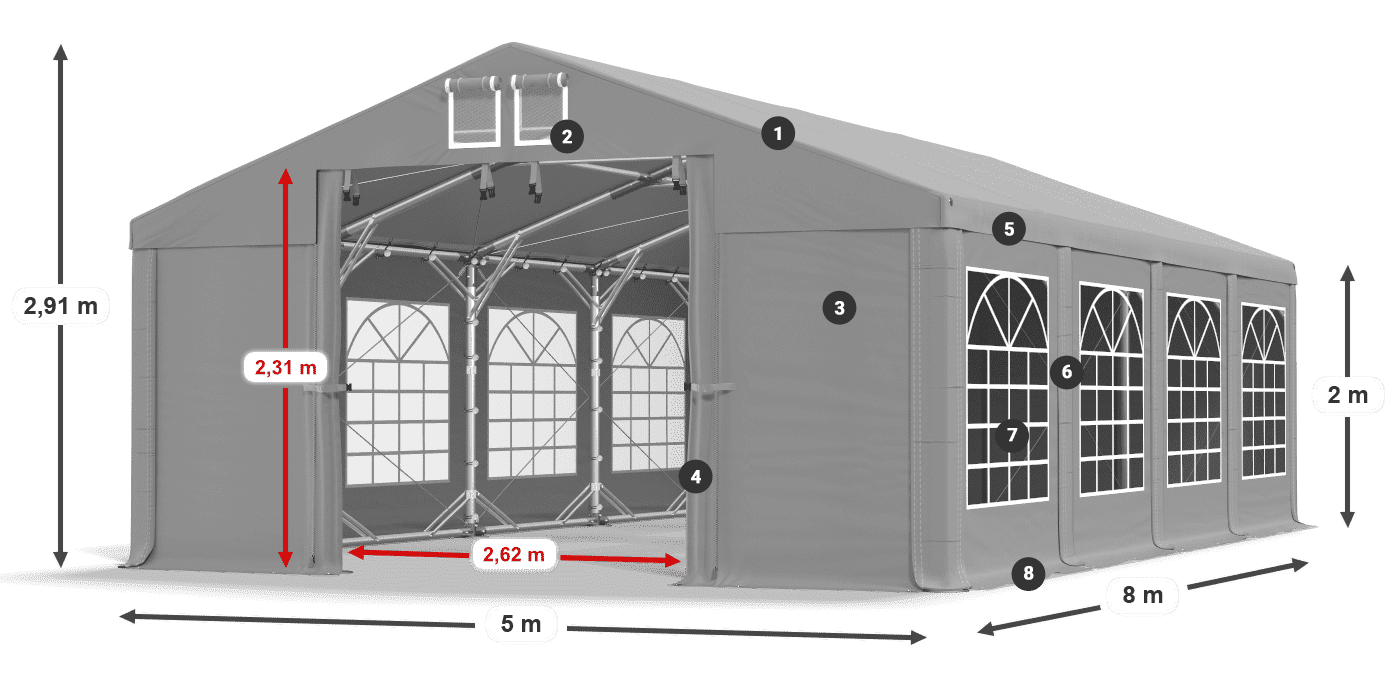 IMS 580 PVC legende 2m