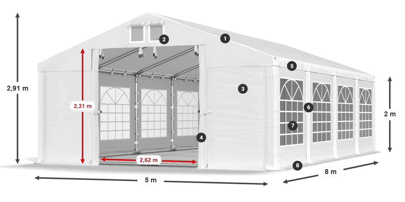 IMS 580 PVC legende 2m
