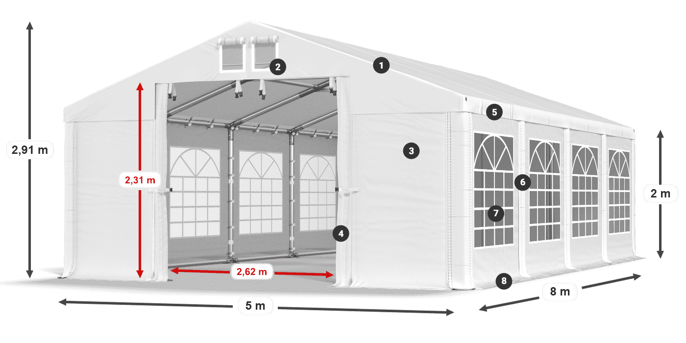 IMS 580 PVC legende 2m