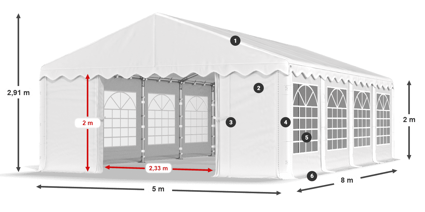 IPE 240 PE legende 2m