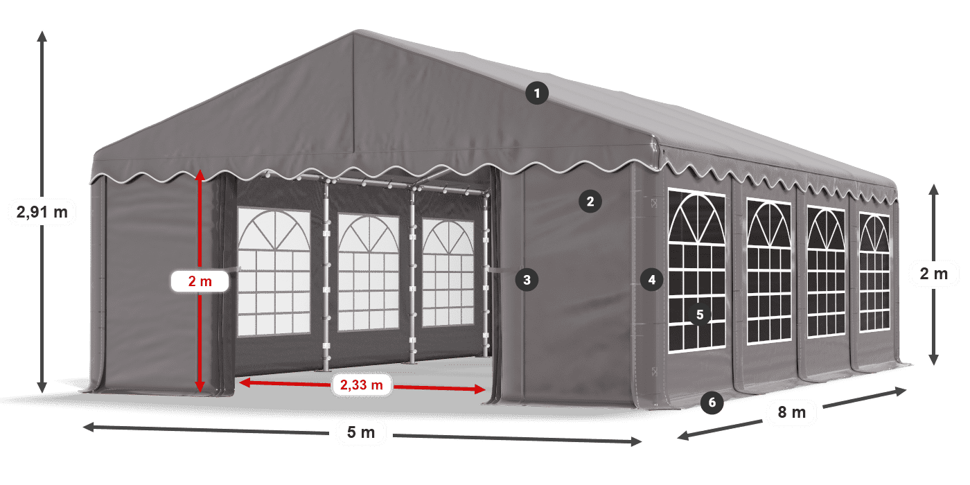 IPE 240 PE legende 2m