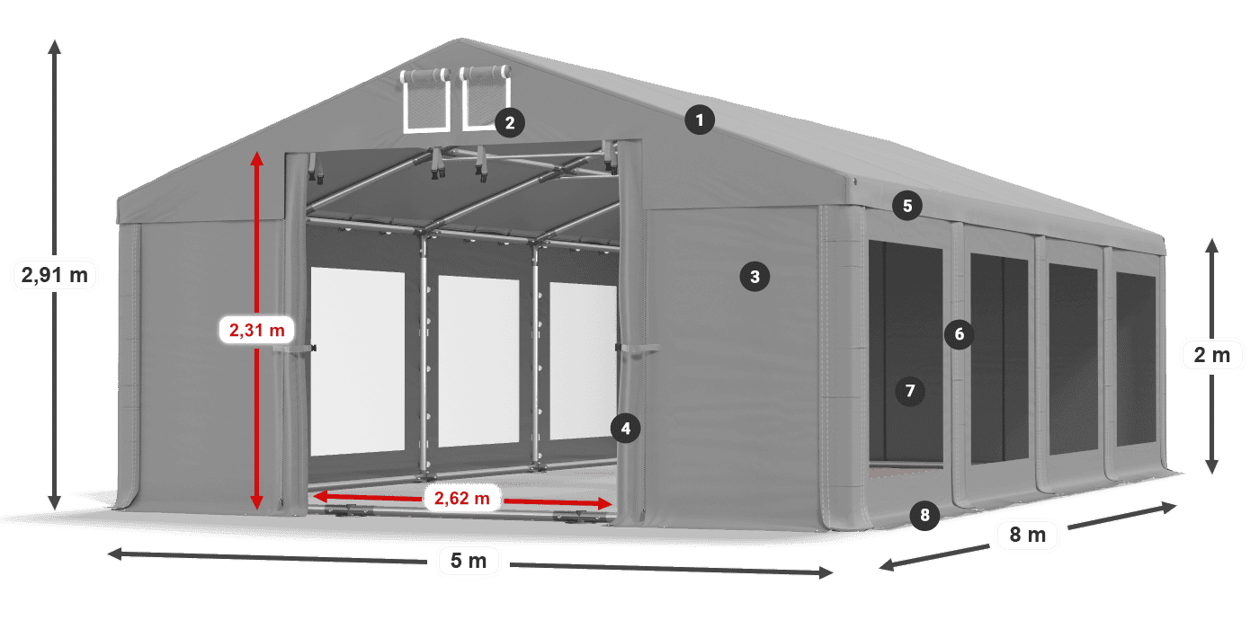 ISDT 560 PVC legende 2m