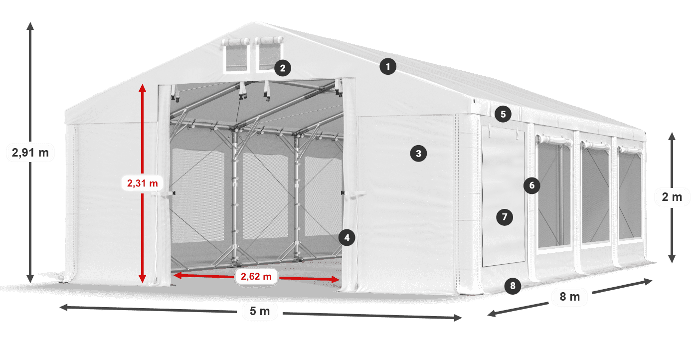 ISDM 560 PVC legende 2m