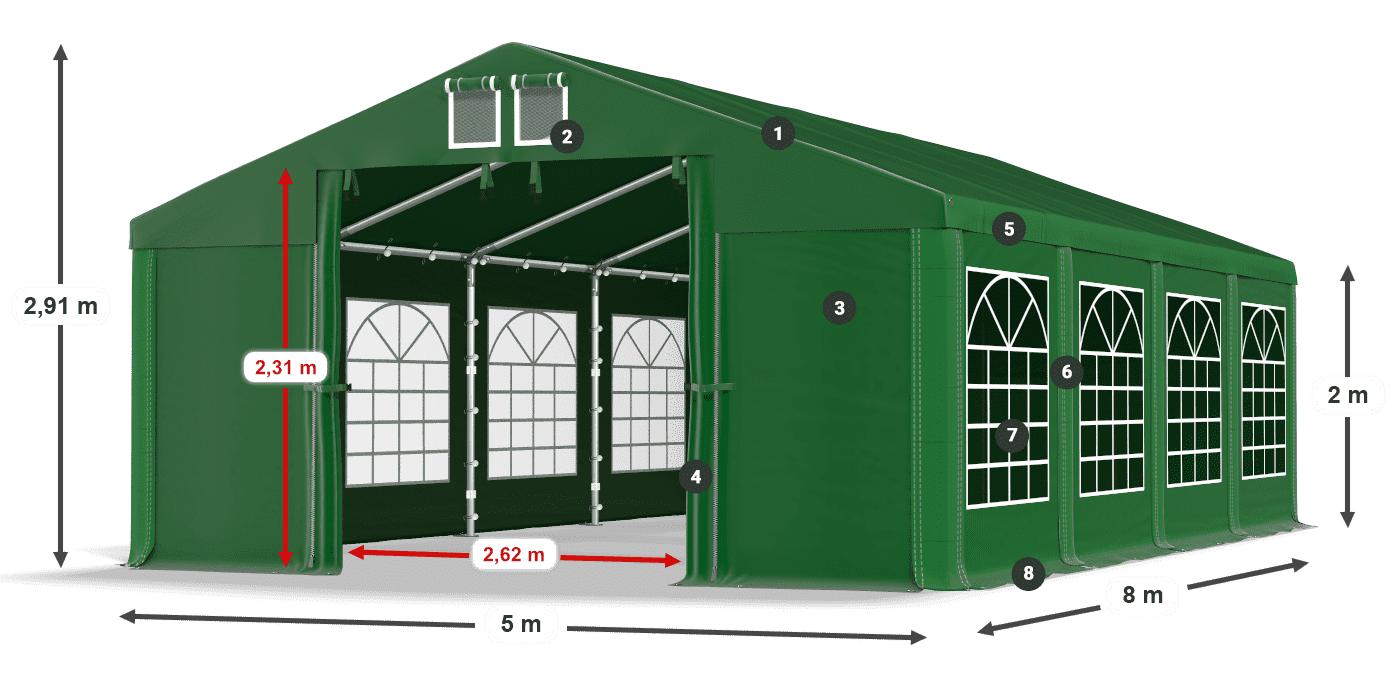 ISD 560 PVC legende 2m
