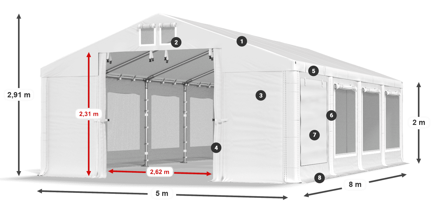 ISDM 560 PVC legende 2m