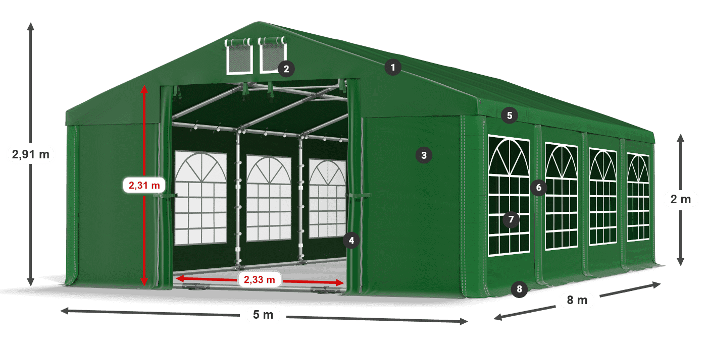 ISD 560 PVC legende 2m