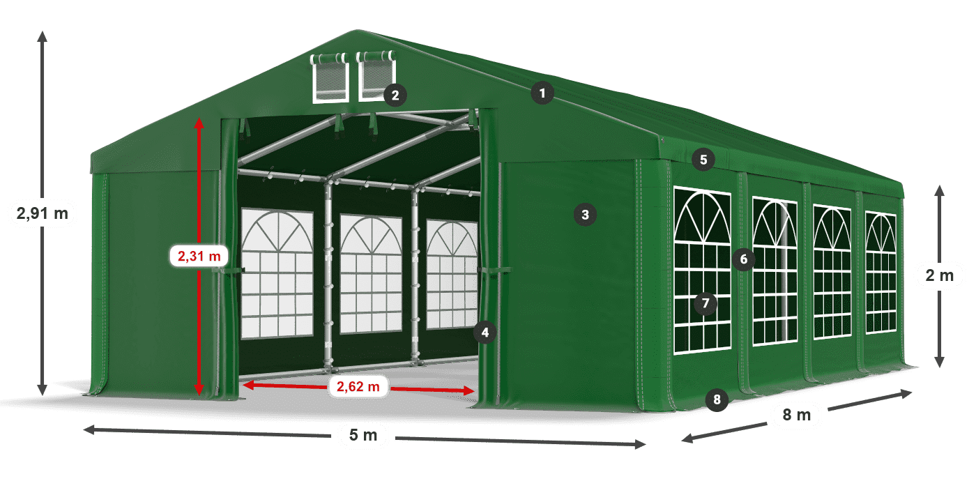 ISD 560 PVC legende 2m