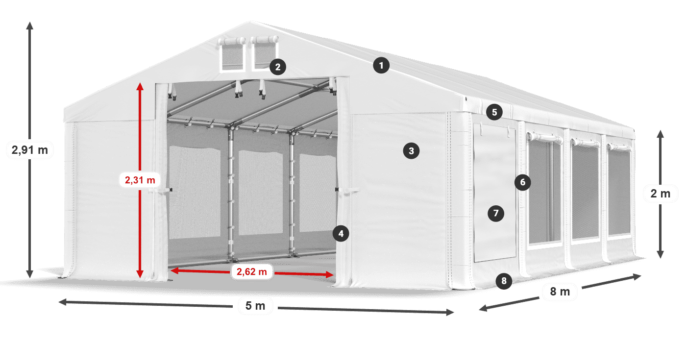 ISDM 560 PVC legende 2m