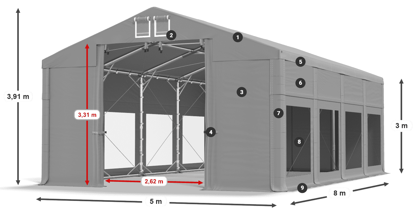 ISDT 560 PVC legende 3m