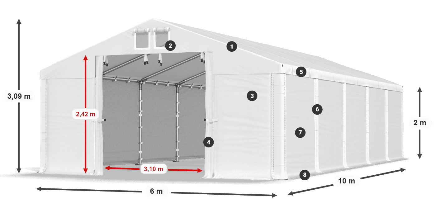 MSD 560 PVC legende 2m