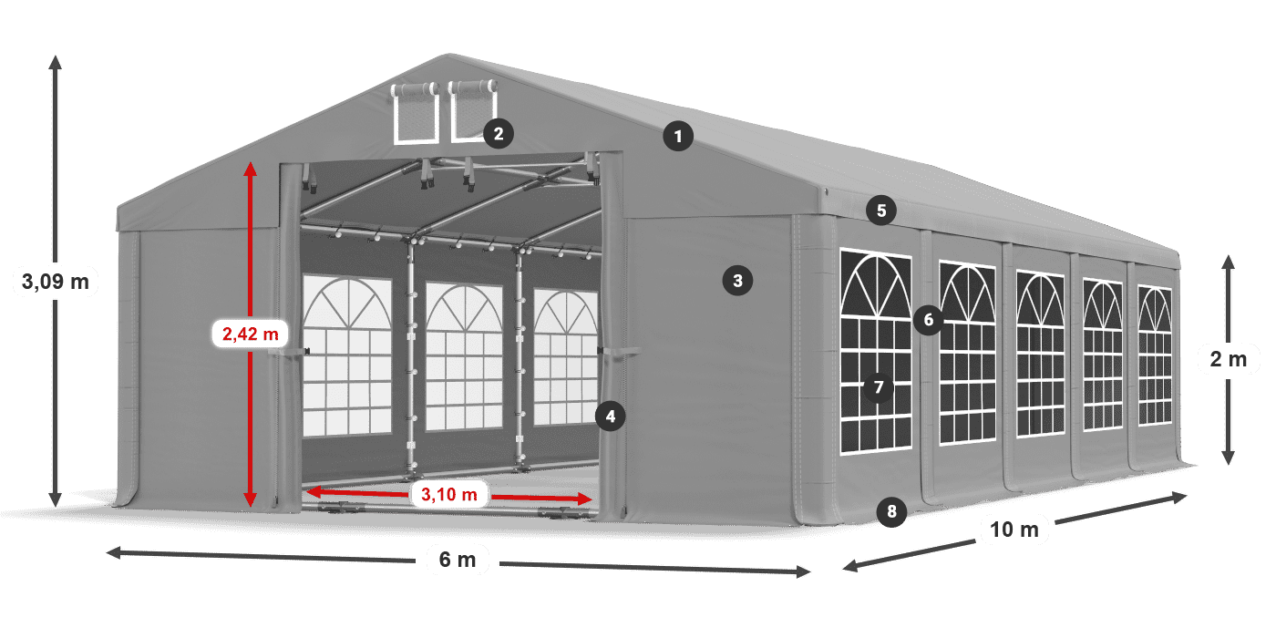 ISD 560 PVC legende 2m