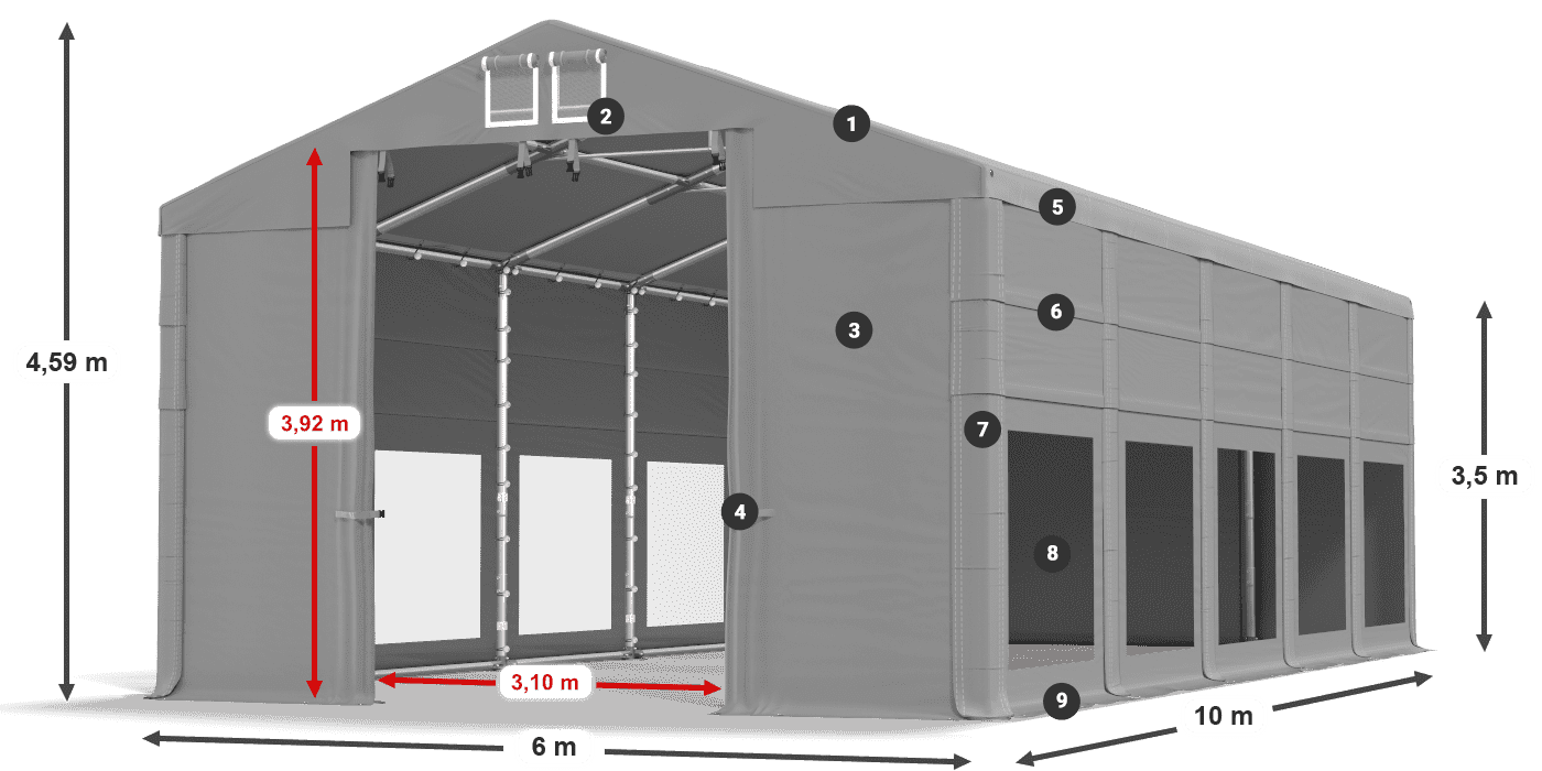 ISDT 560 PVC legende 3,5m