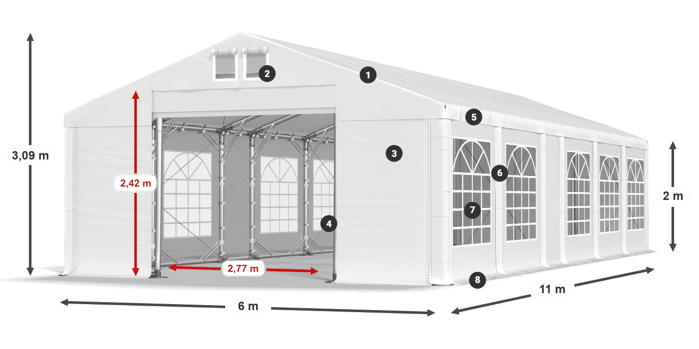 IMS 580 PVC legende 2m