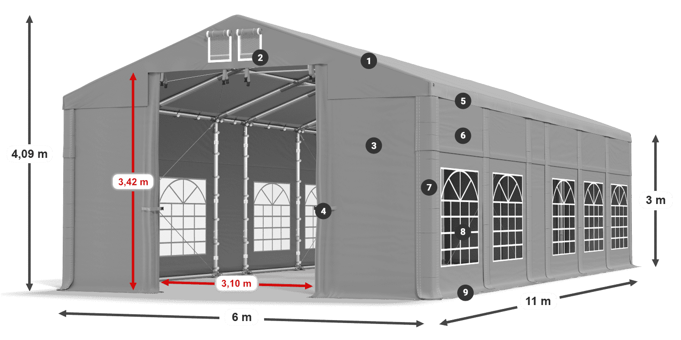 IMS 580 PVC legende 3m