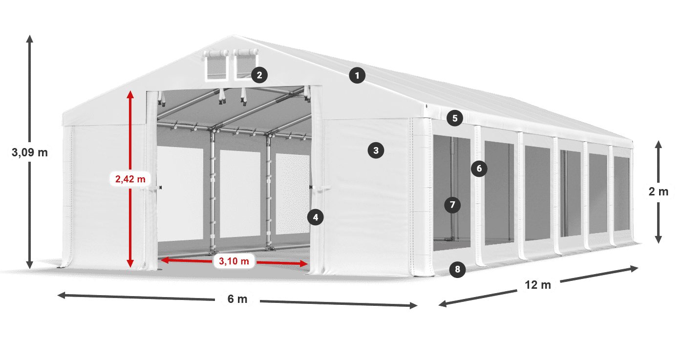 ISDT 560 PVC legende 2m
