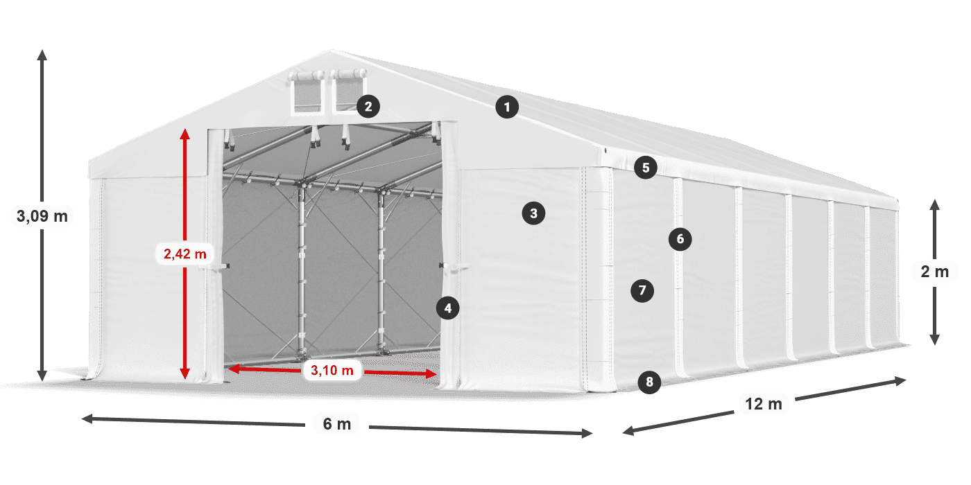 MSD 560 PVC legende 2m