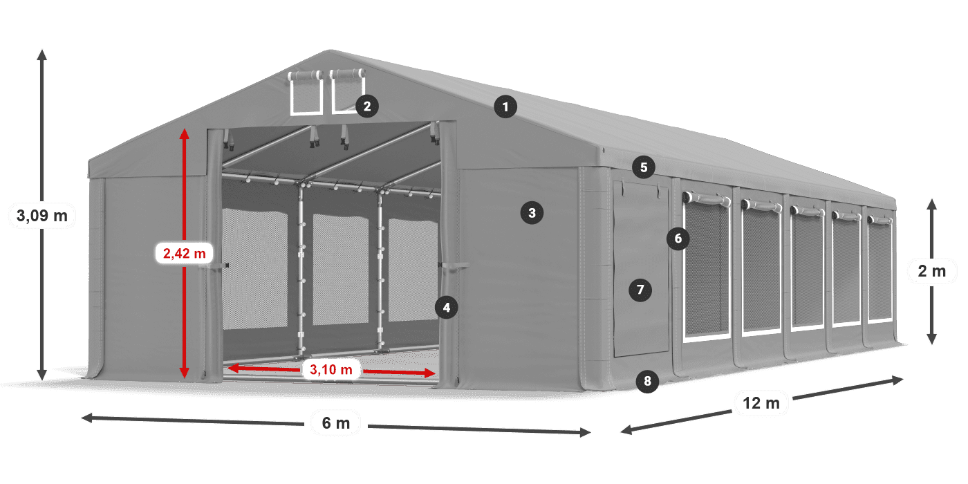ISDM 560 PVC legende 2m
